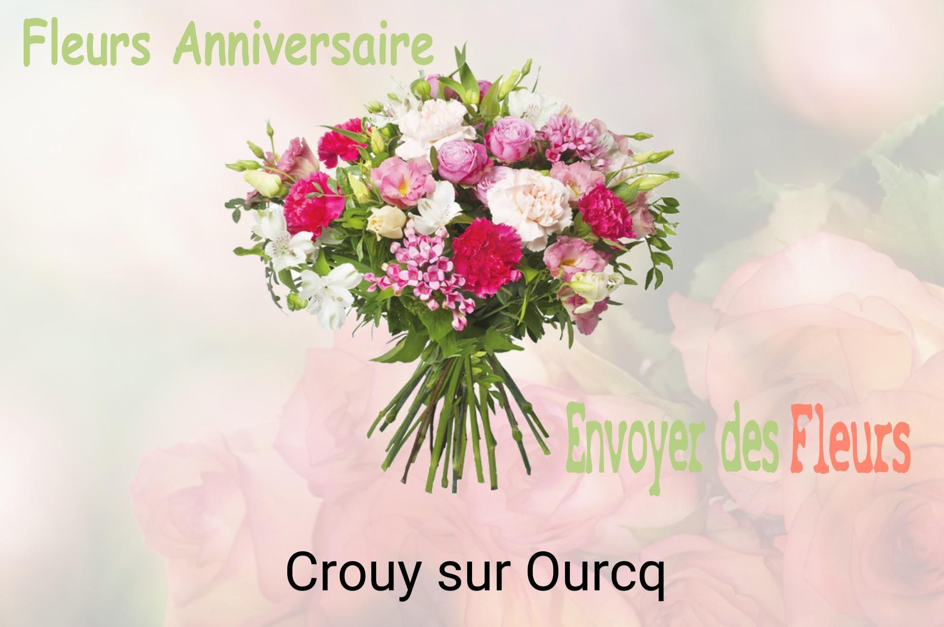Bouquet de fleurs d’anniversaire livré à Crouy-sur-Ourcq
